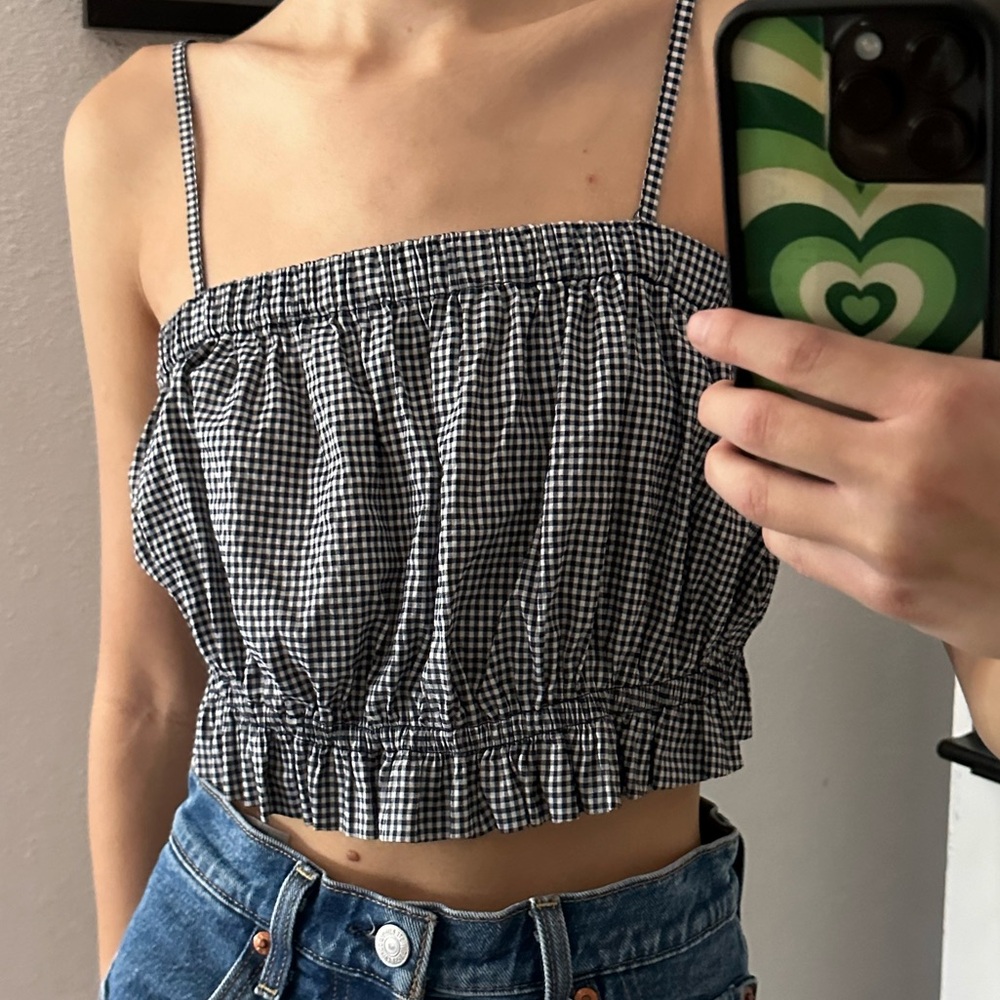 Urban Outfitters Gingham Tank Top